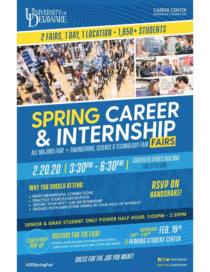 career fair uf spring 2023 UD Spring Career & Internship Fair Talk of Townsend