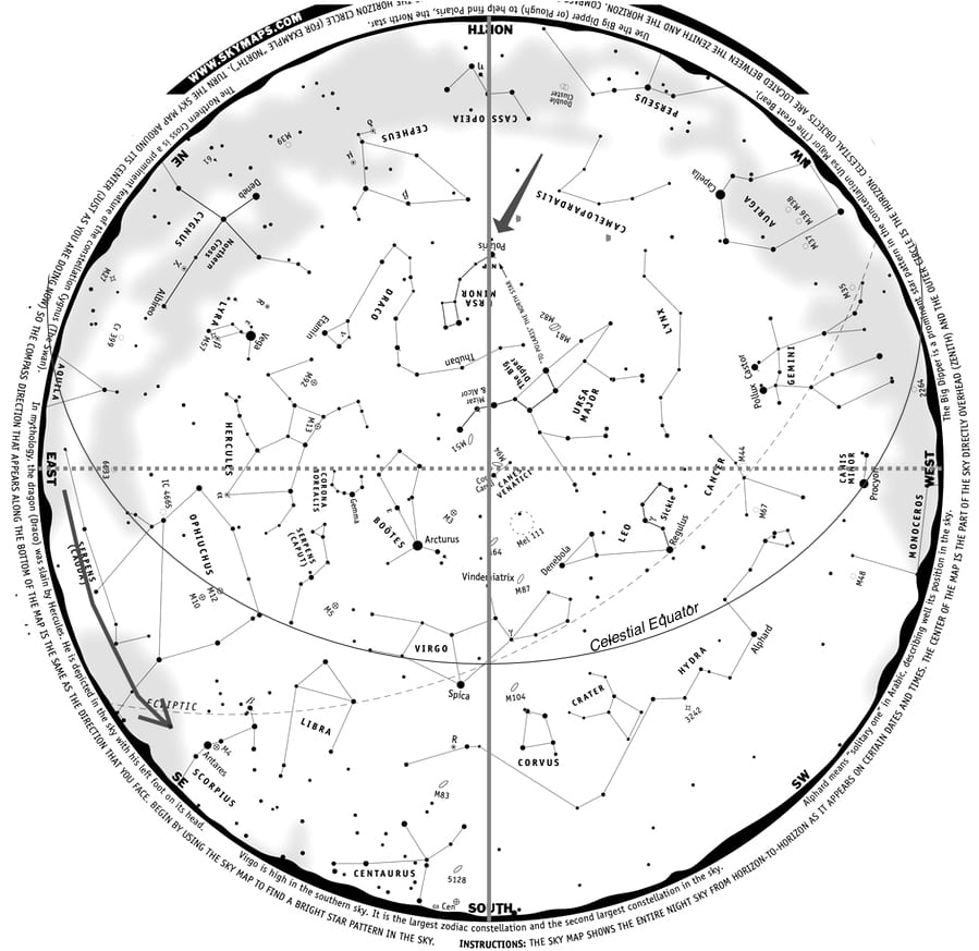 Reading an Evening Star Map Ana Marie Larson