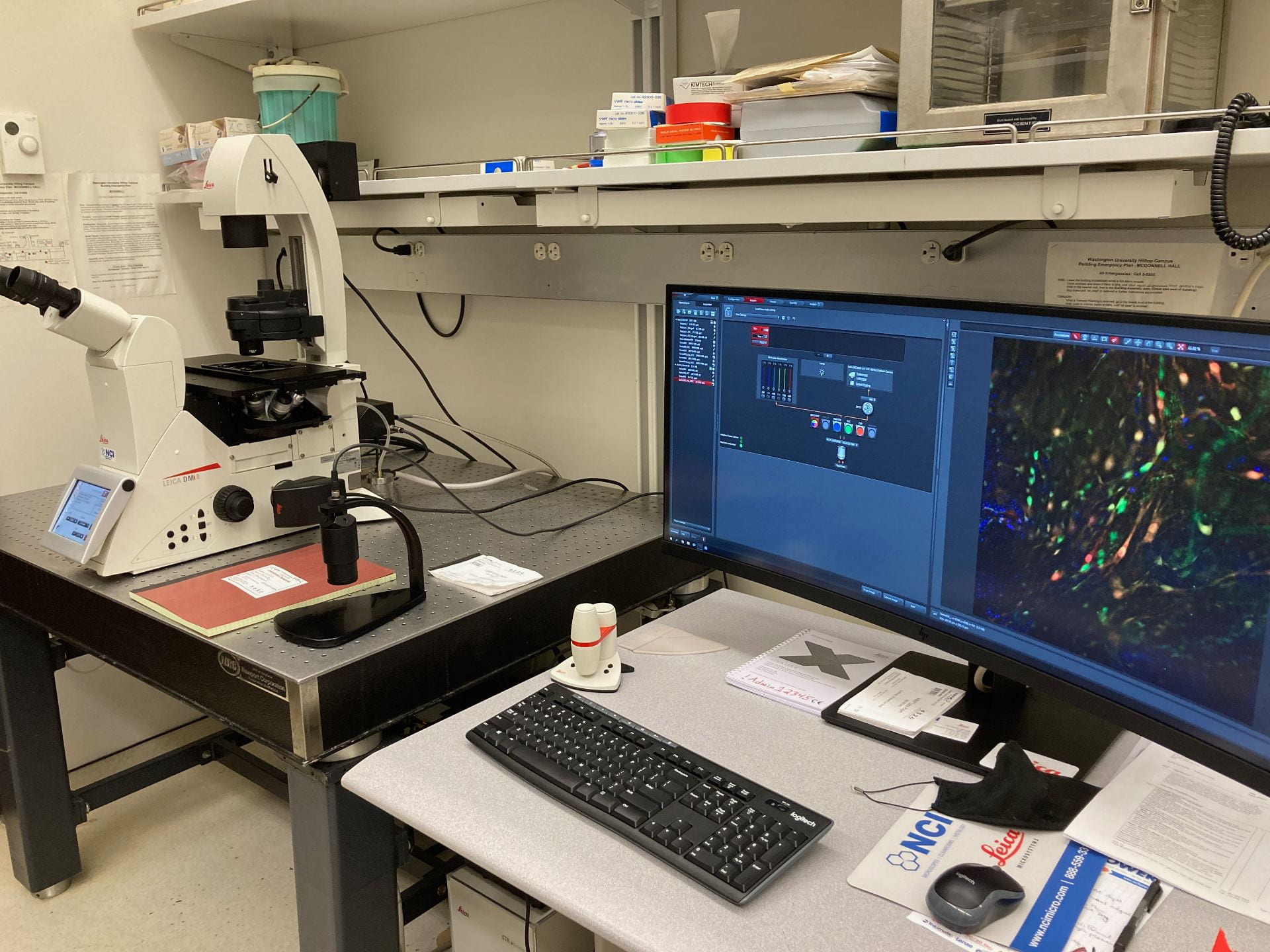 Leica Thunder Live Cell Compound Microscope Biology Imaging Facility