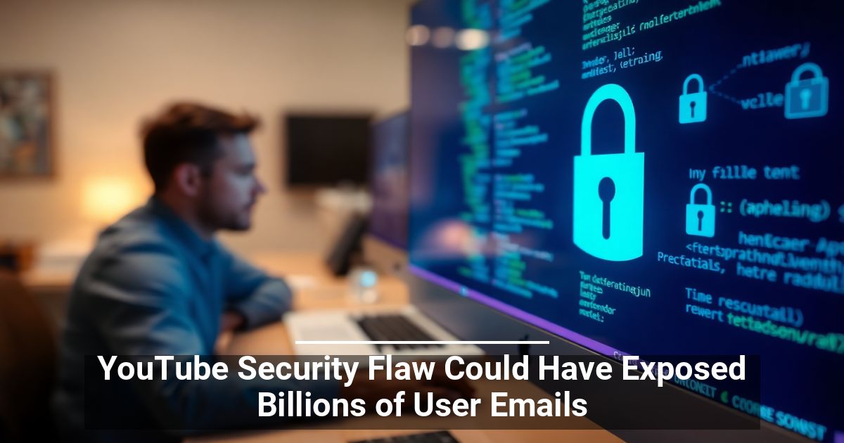 YouTube Security Flaw Could Have Exposed Billions of User Emails PC Whip