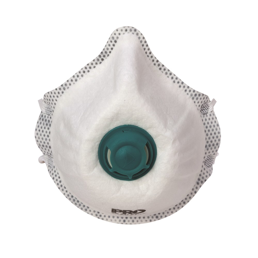 P2 Dust Masks Carbon Disposable Valved Site Ware Direct Workwear