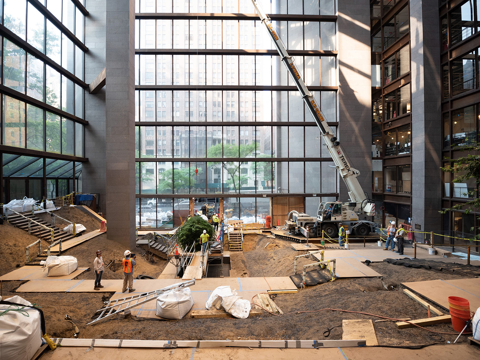 Ford Foundation Center for Social Justice Headquarters Atrium
