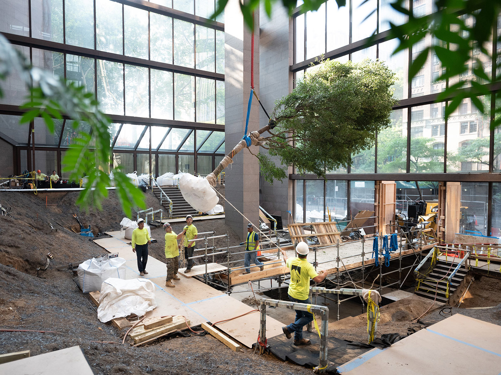 Ford Foundation Center for Social Justice Headquarters Atrium