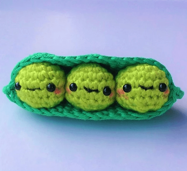 Crochet Peas In A Pod Free Patterns ( SitnCrochet 2024