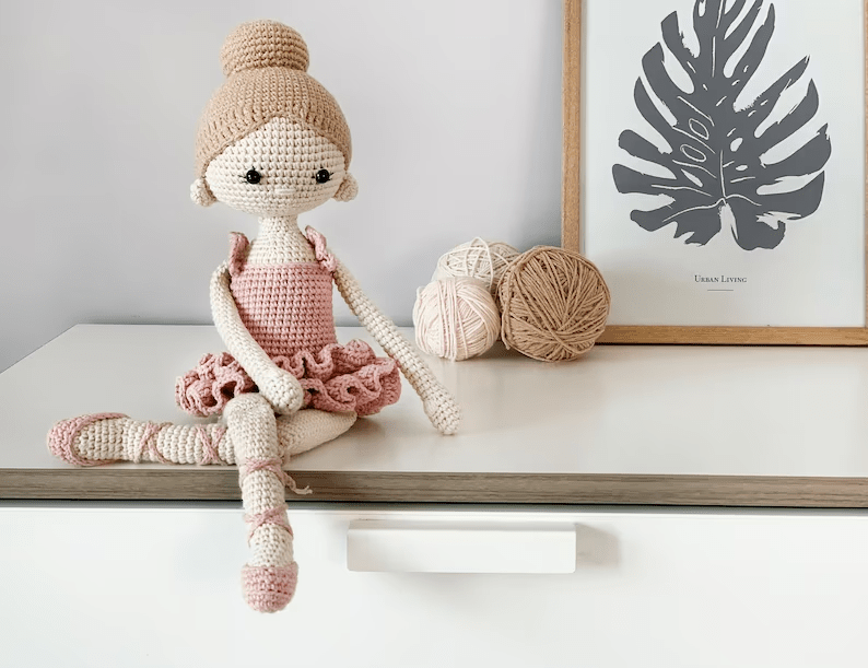 Ballerina Crochet Doll Pattern ( SitnCrochet 2024