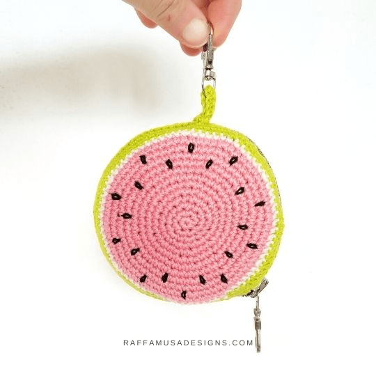 Juicy Crochet Watermelon Bag Pattern ( SitnCrochet 2024