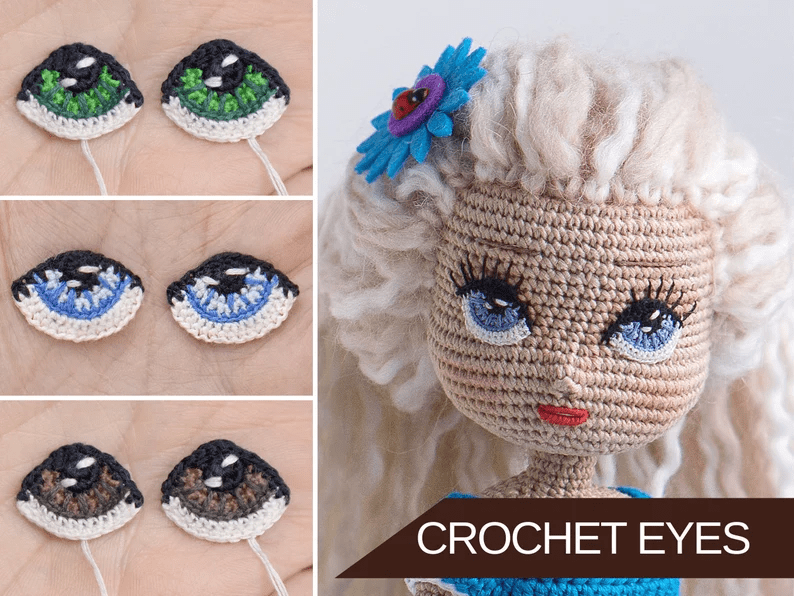 Crochet Amigurumi Eyes Pattern ( SitnCrochet 2024