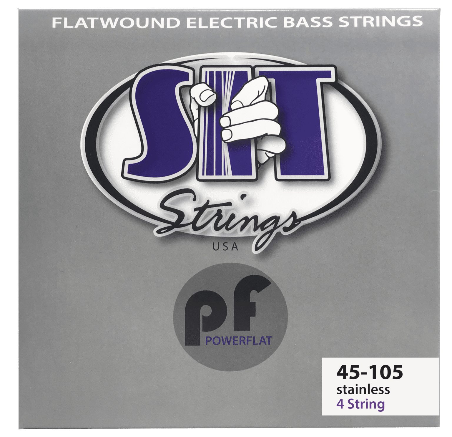 Power Flat Wound Bass Strings S.I.T. Strings