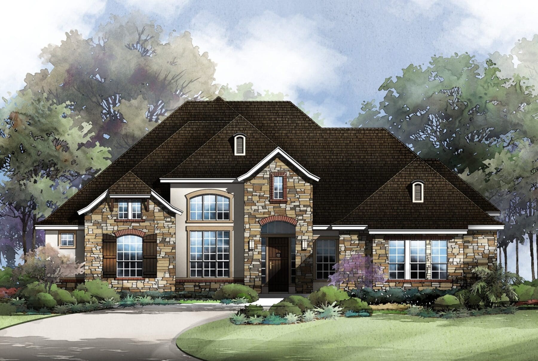 Cheyenne Floorplan at ClearWater Ranch in Liberty Hill, TX