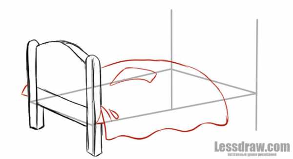 что можно нарисовать на кровати
