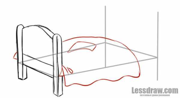 что можно нарисовать на кровати