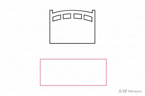 что можно нарисовать на кровати