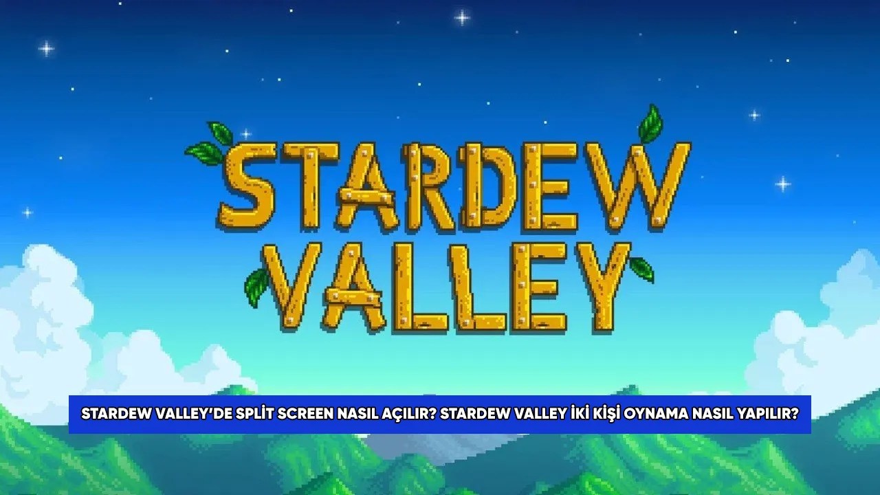 Stardew Valley’de Split Screen Nasıl Açılır? Stardew Valley İki Kişi