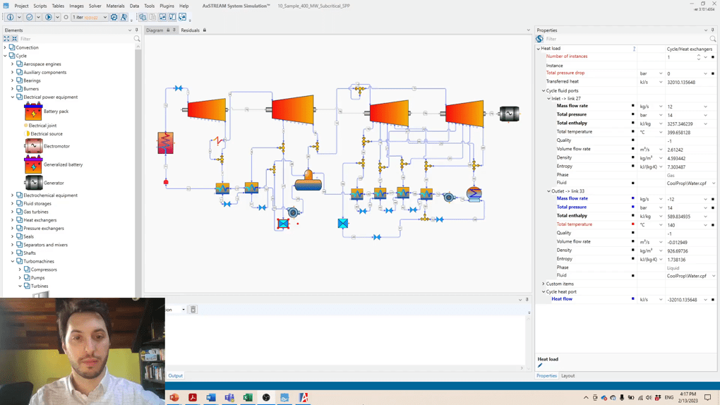 Modeling Steam Cycles in AxSTREAM System Simulation SoftInWay