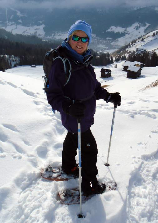 Dolomites Winter Snowshoeing Corvara Alta Badia