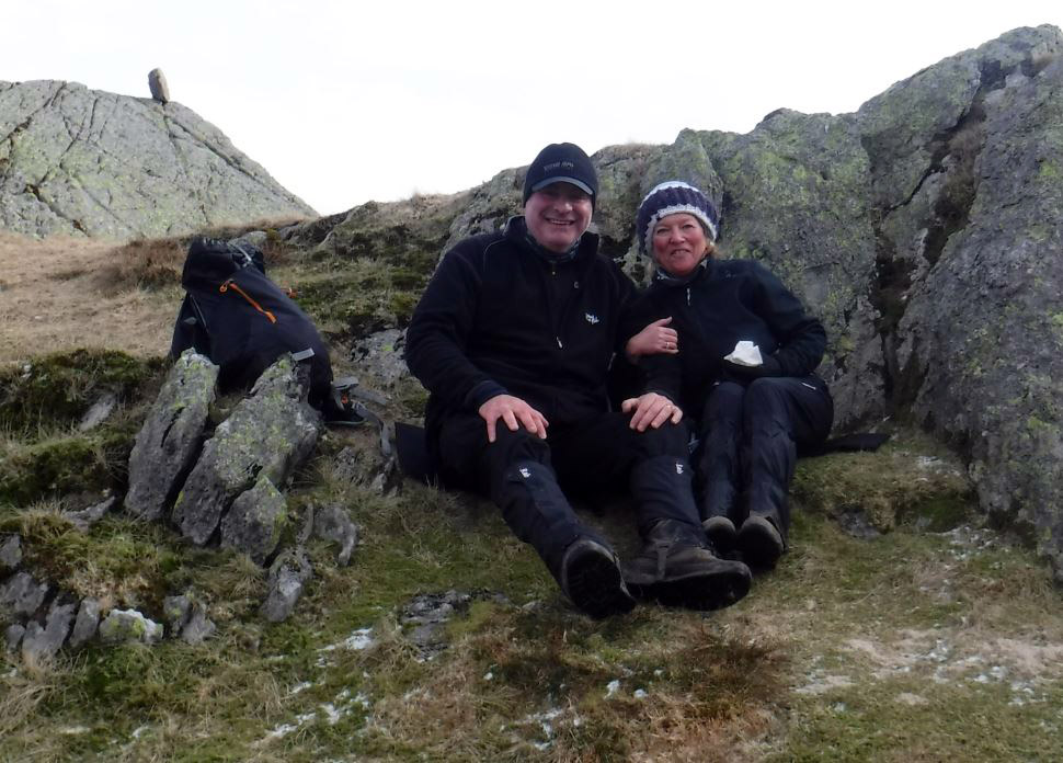 Climbing the Wainwright Fells in the Lake District, Stone Arthur, Seat