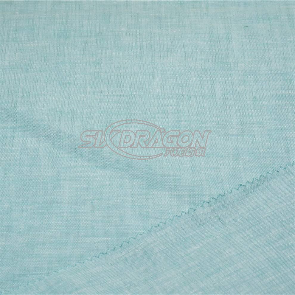 100 linen yarn dyed colored fabric,breathable linen yarn dyed fabric