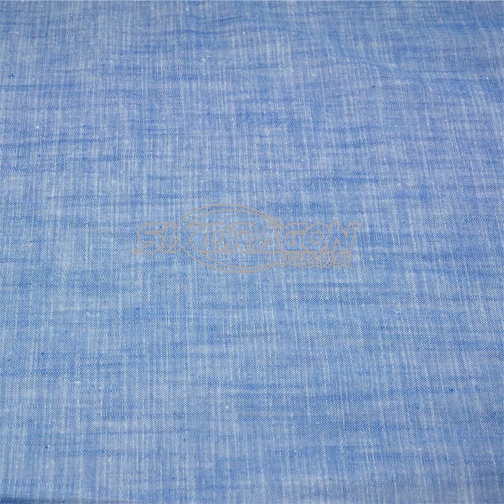 cotton yarn dyed slub chambray,indigo yarn dyed youth cloth fabric with