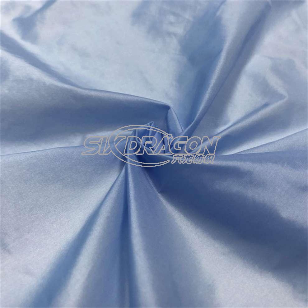 Coated 100 nylon waterproof nylon taffeta fabric