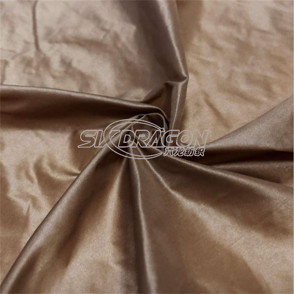 Coated 100 nylon waterproof nylon taffeta fabric