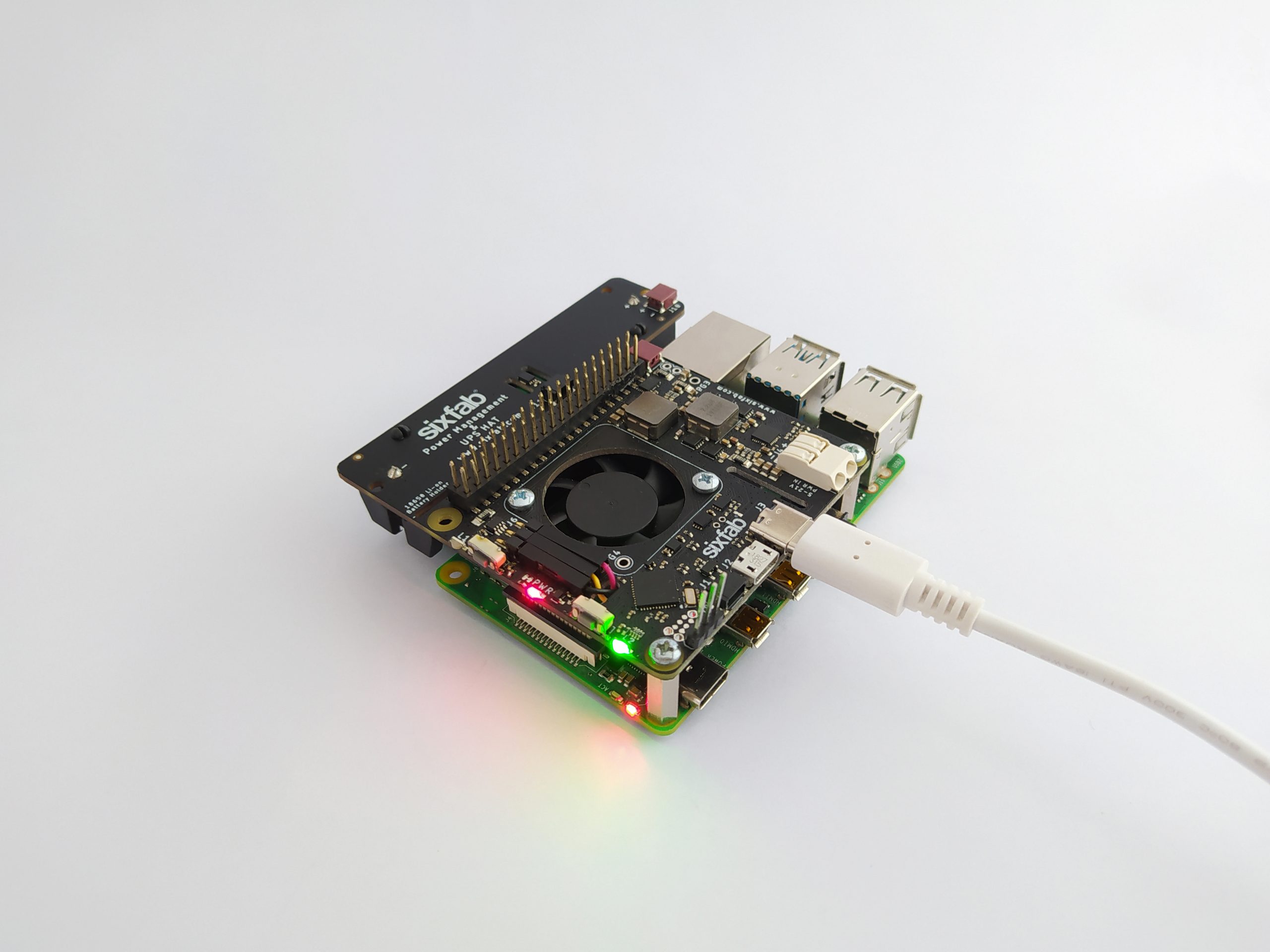 Power Management & UPS HAT for Raspberry Pi Getting Started
