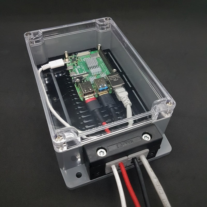 Raspberry Pi IP54 Outdoor Project Enclosure Sixfab