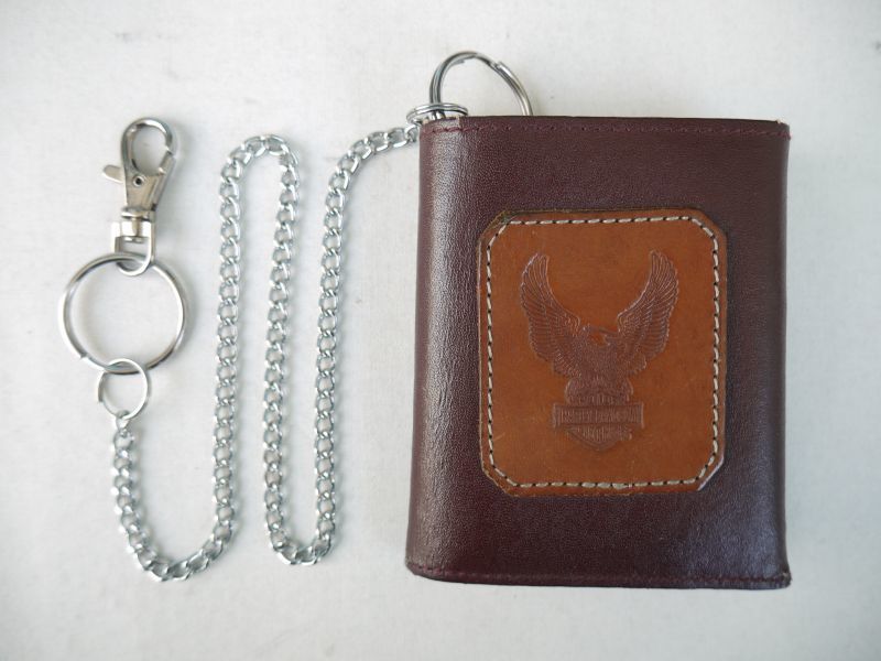 HARLEY DAVIDSON BAR&SHIELD EAGLE VINTAGE LETHER WALLET