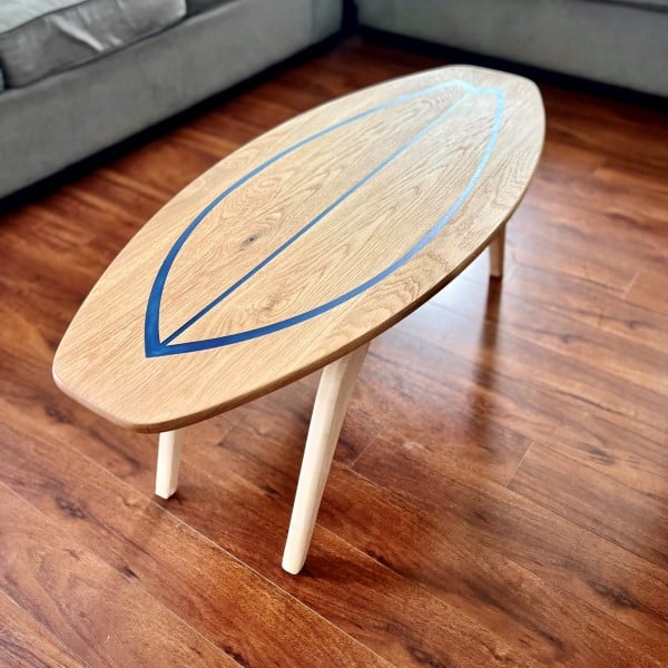 Surfboard Coffee Table Six Line Design
