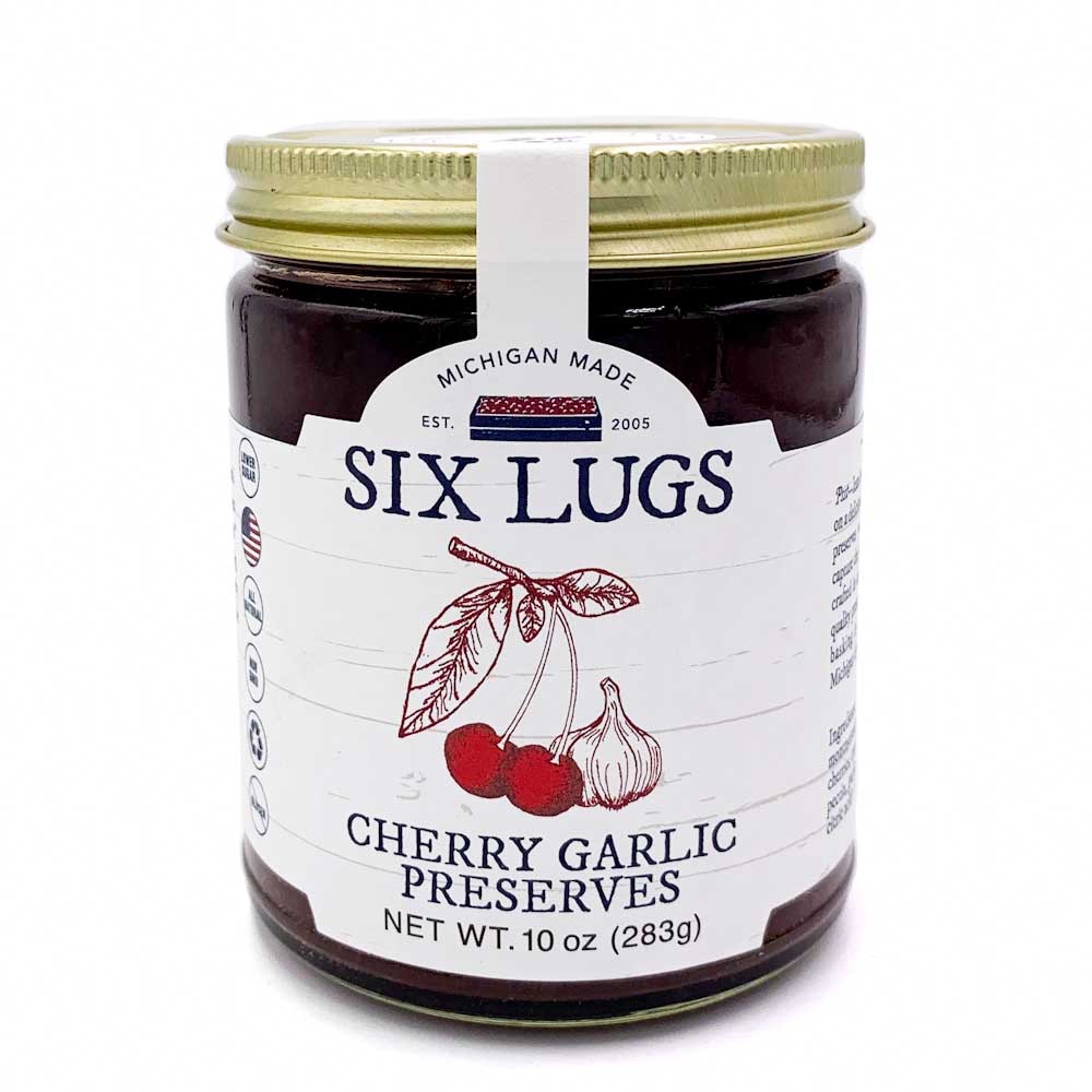 CHERRY GARLIC PRESERVES Six Lugs