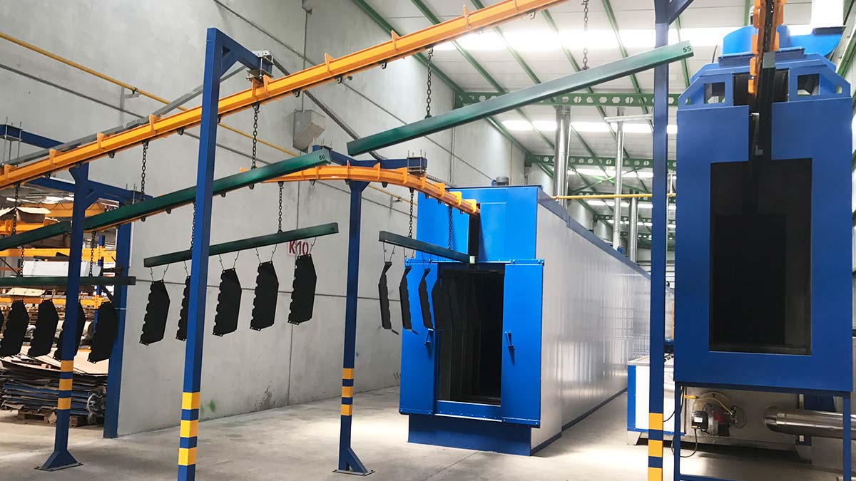 Powder Coating Aluminium Profiles Six Metal