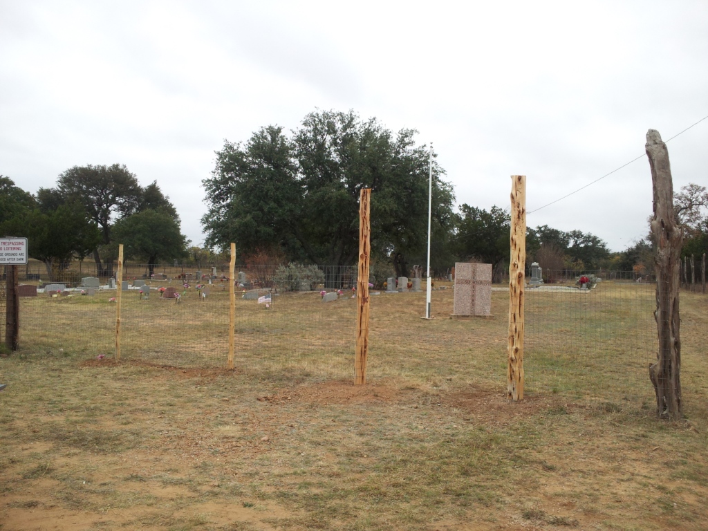 Six Mile Cemetery Front Gate Project Six Mile Llano, TX