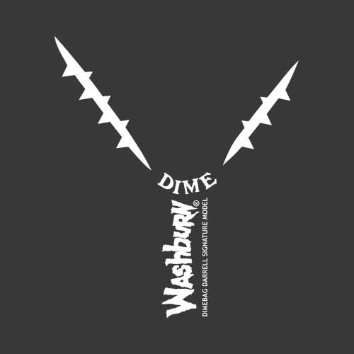 Washburn Dimebag Darrell 333 Signature Headstock Decal