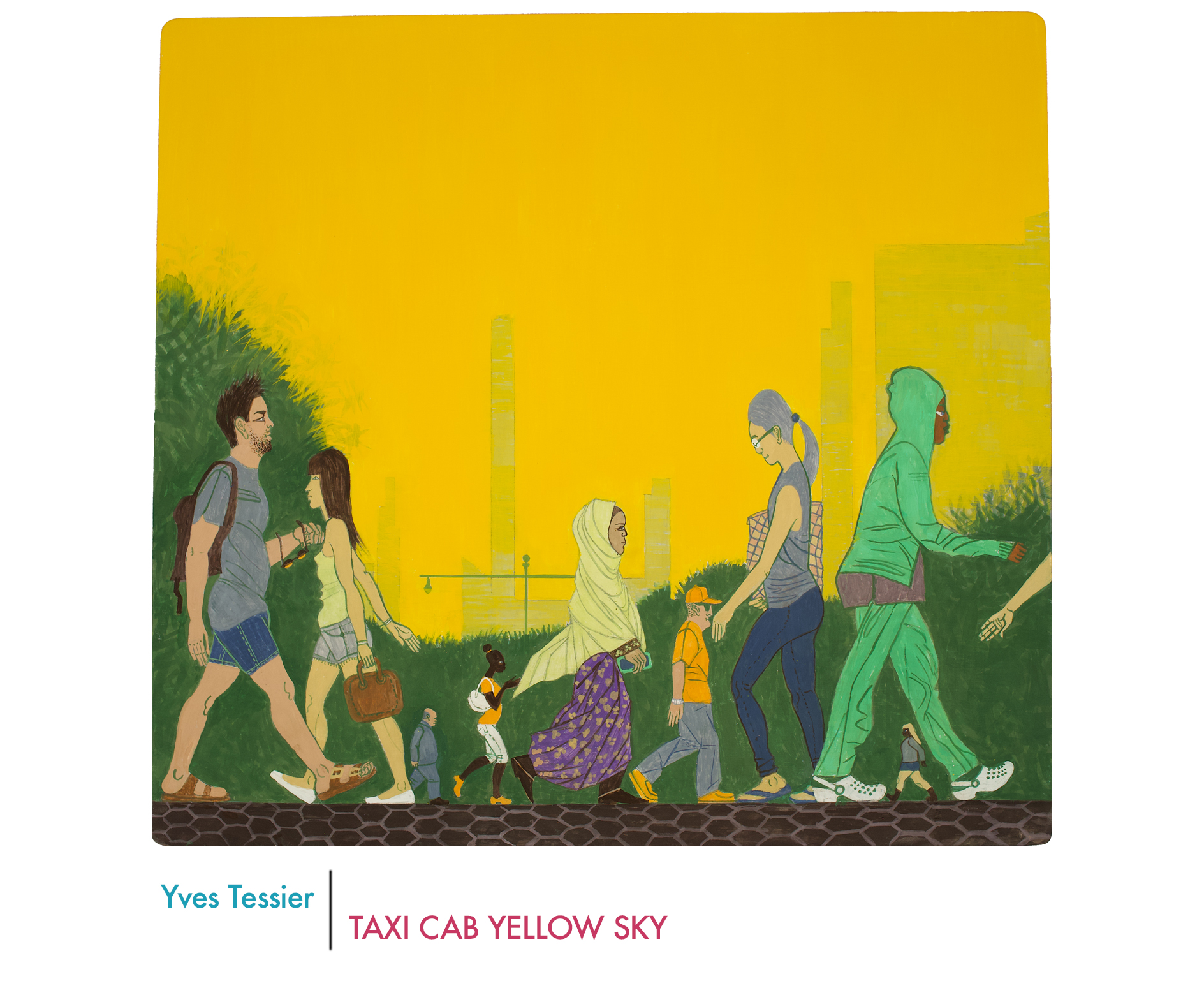 Sixth Finch Winter 2024 Yves Tessier TAXI CAB YELLOW SKY
