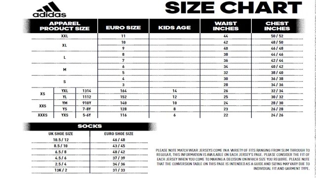 Find Your Perfect Fit: Adidas Basketball Jersey Size Chart Guide