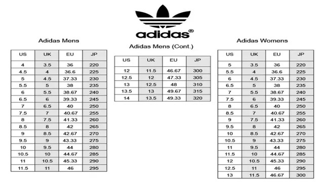 Find Your Perfect Fit: Adidas Women’s Shoes Size Chart Decoded