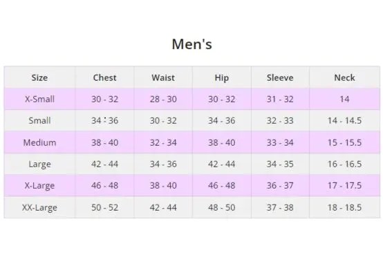 Life is Good Size Chart – SizeChartly
