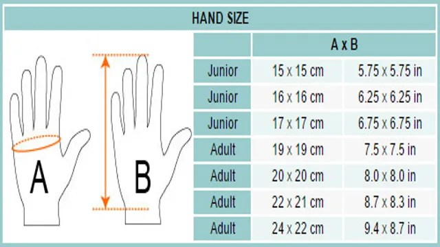 Hand Size to Height Ratio Chart – SizeChartly