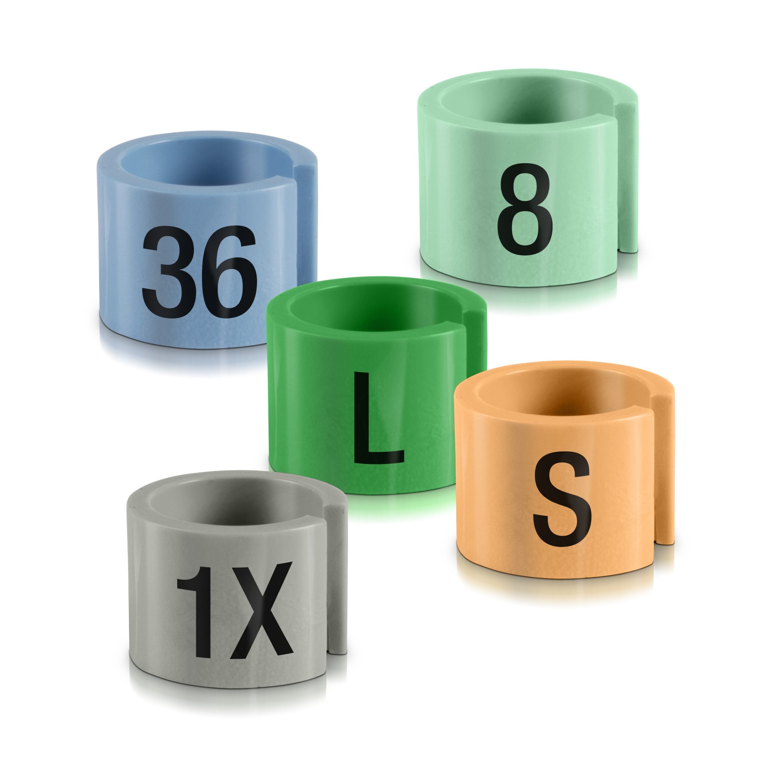 Mini Recyclable Markers Vics Color Scheme Mark Bric Sizers