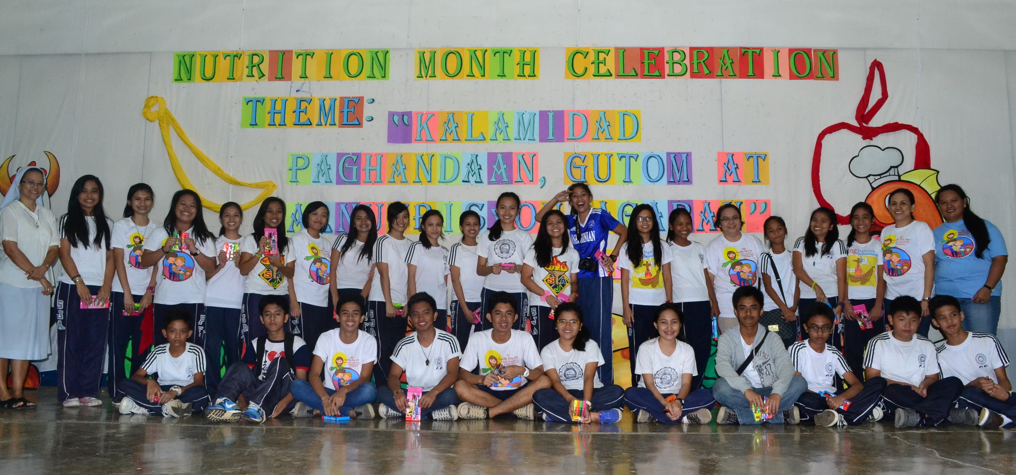 Nutrition Month Celebration On with Awareness St. Joseph Academy of