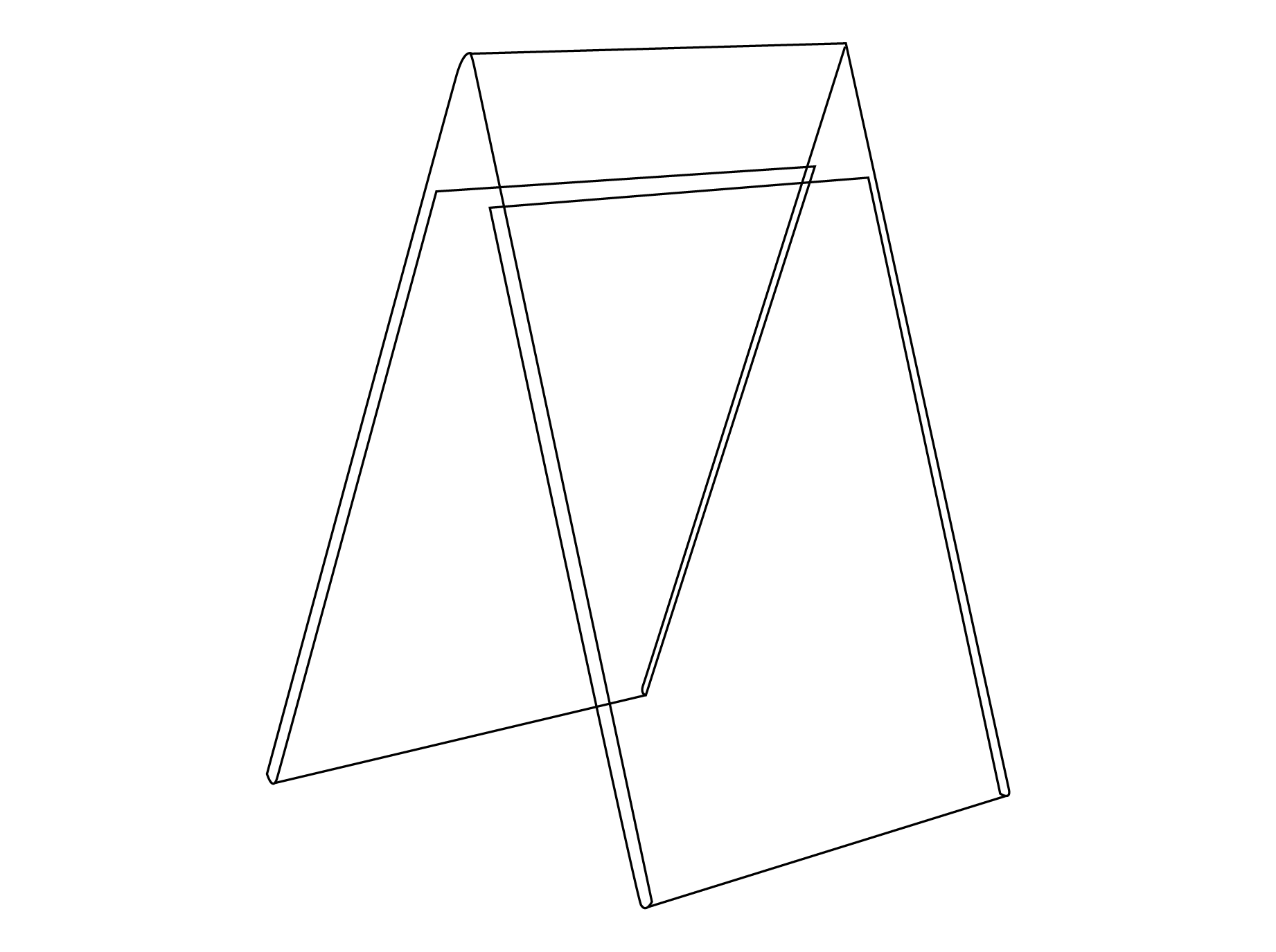 » Ticket Holder A5 Double Sided