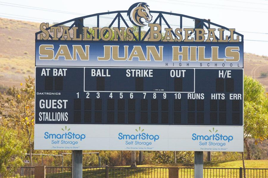 Baseball Scoreboard Installed The Express