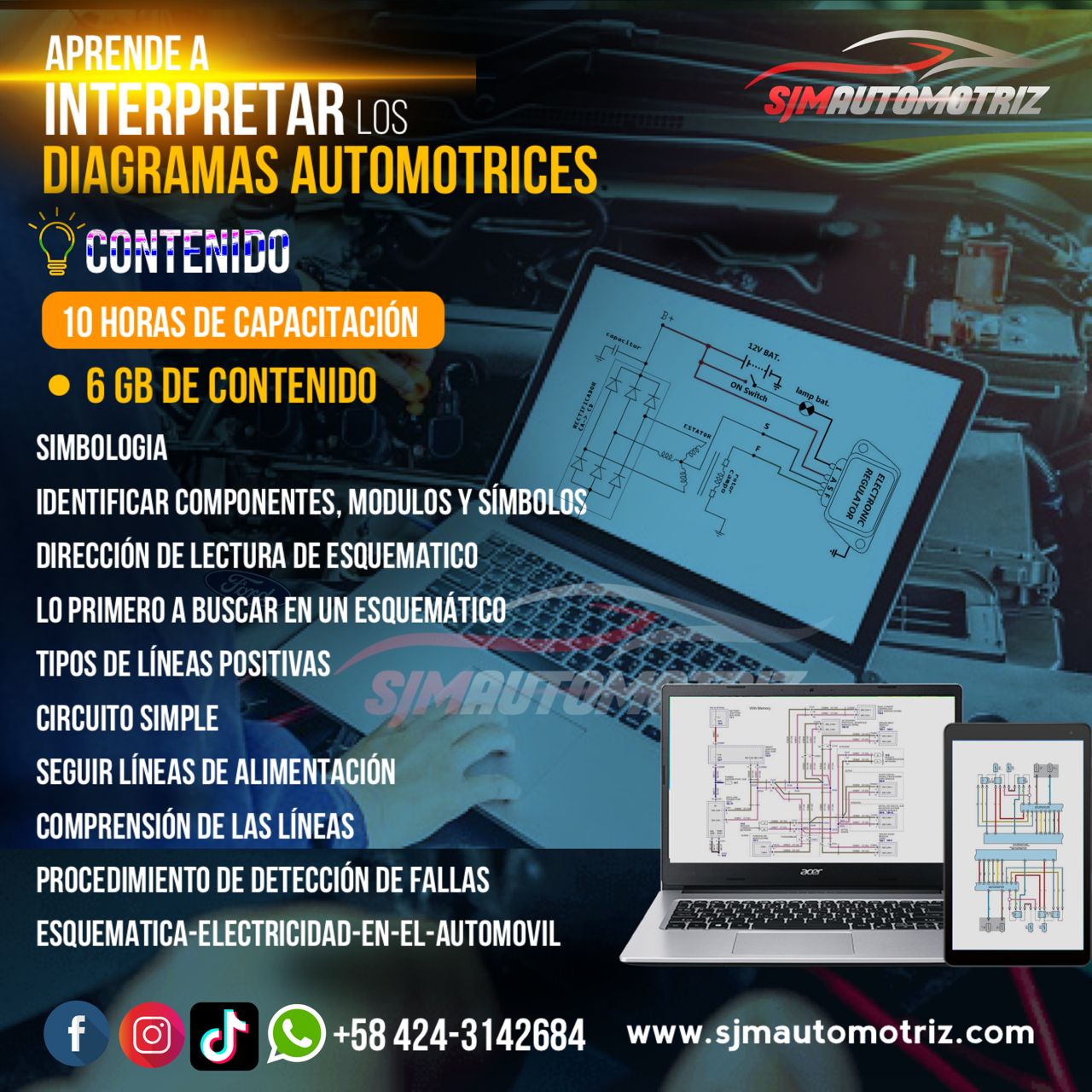 🔥🚘 Aprende a Interpretar Diagramas Automotrices - Sjm Automotriz