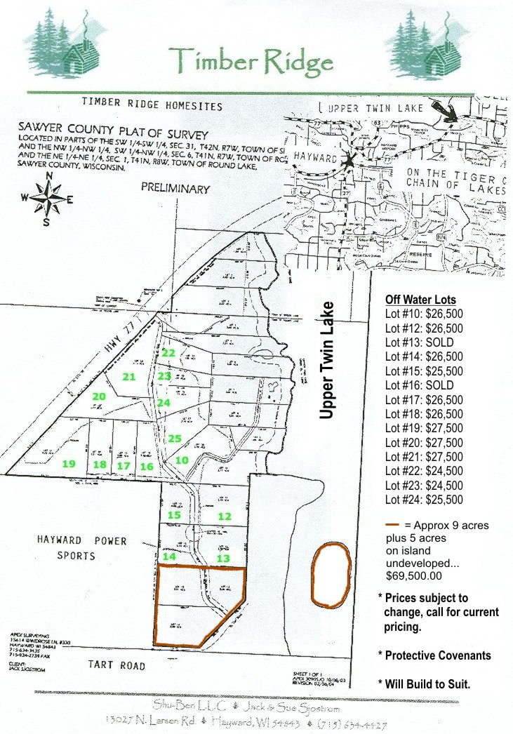 Hayward Wisconsin Area Real Estate, Vacation Home Sites, Lake Lots & Lakefront Home For Sale
