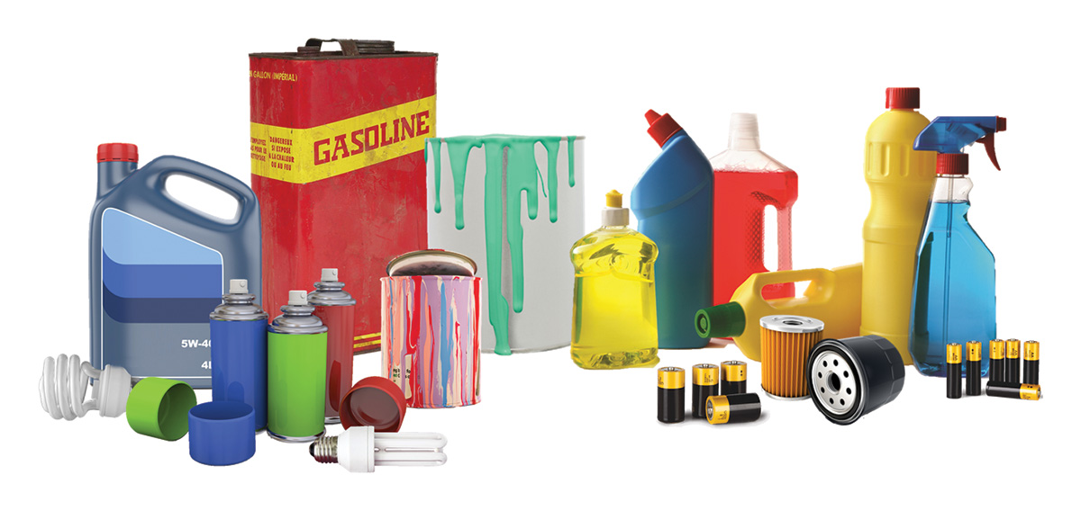 Résidus domestiques dangereux jamais aux ordures ! Ville de Saint