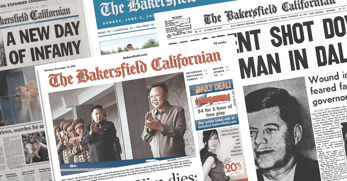 Bakersfield Californian sold to Canadian newspaper exec