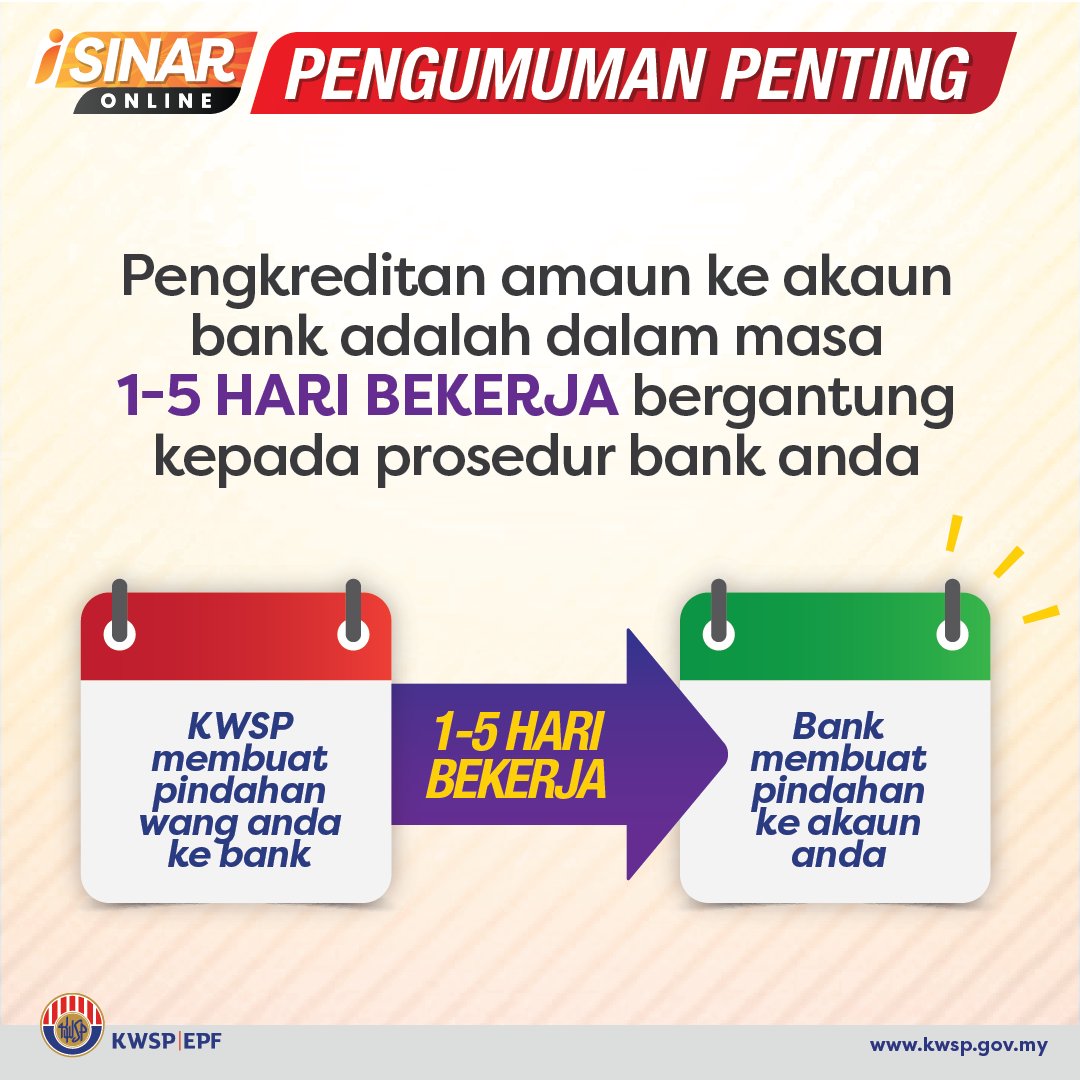 iSinar Bayaran Bulan Jun Sedang Dibuat Secara Berperingkat Sehingga 9