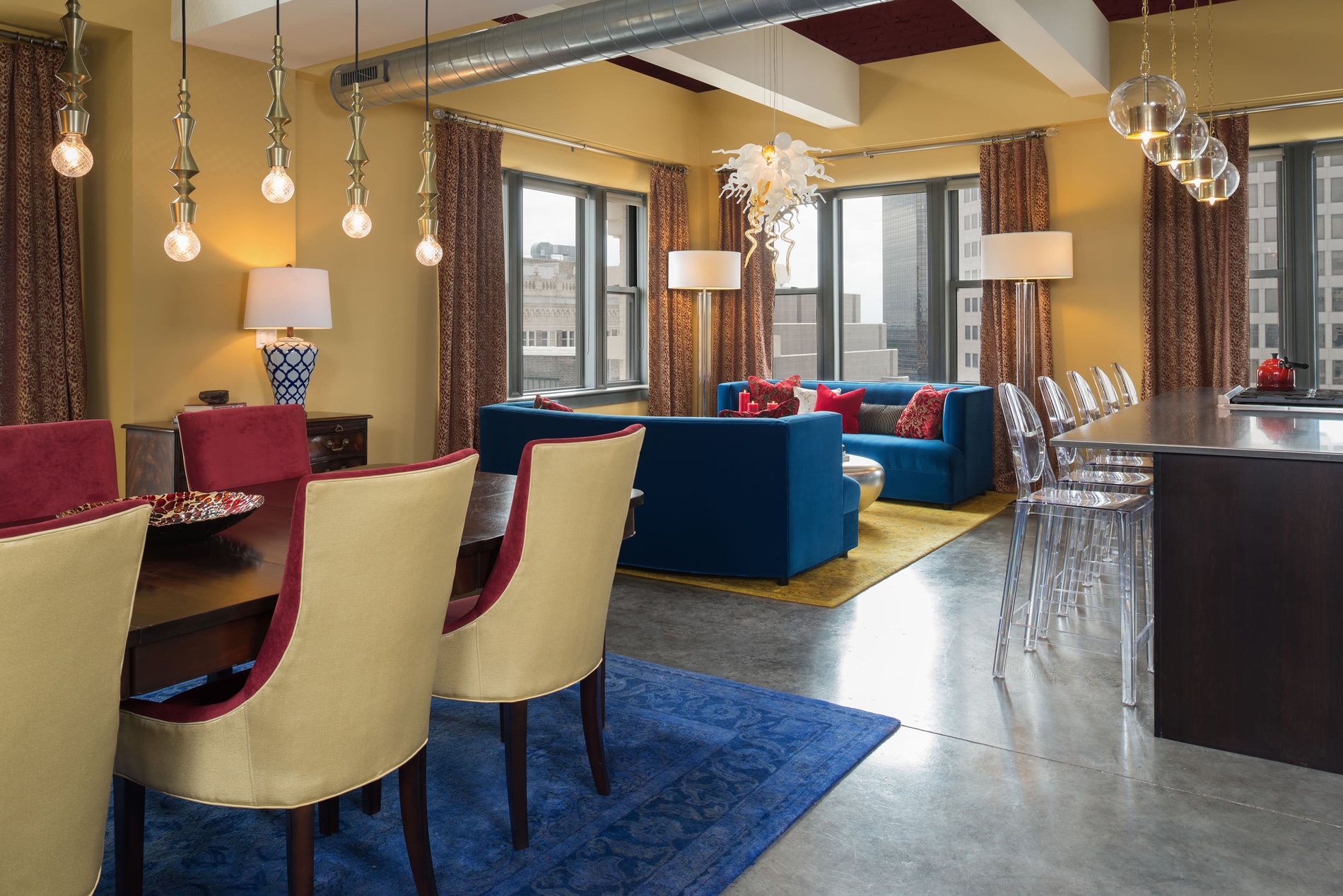 Urban Downtown Loft by S&K Interiors & Home Staging St Louis