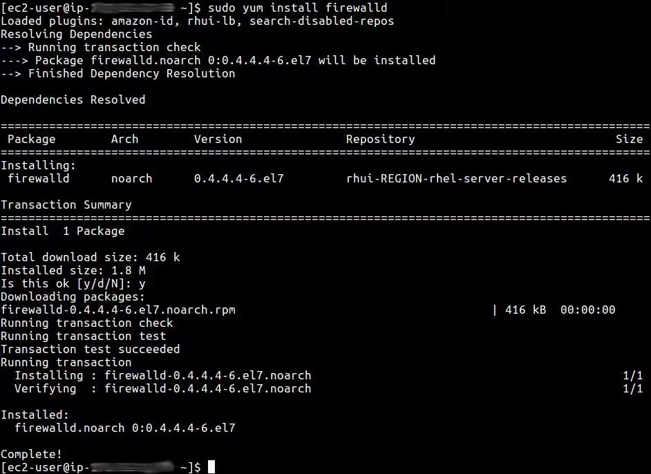 Ako opraviť chybu „firewallcmd príkaz nenájdený“ v RHEL/CentOS 7