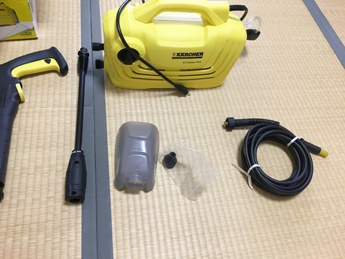 一番コンパクトで安い【高圧洗浄機】（ケルヒャーK2）買ってみたレビュー 喜ばれる