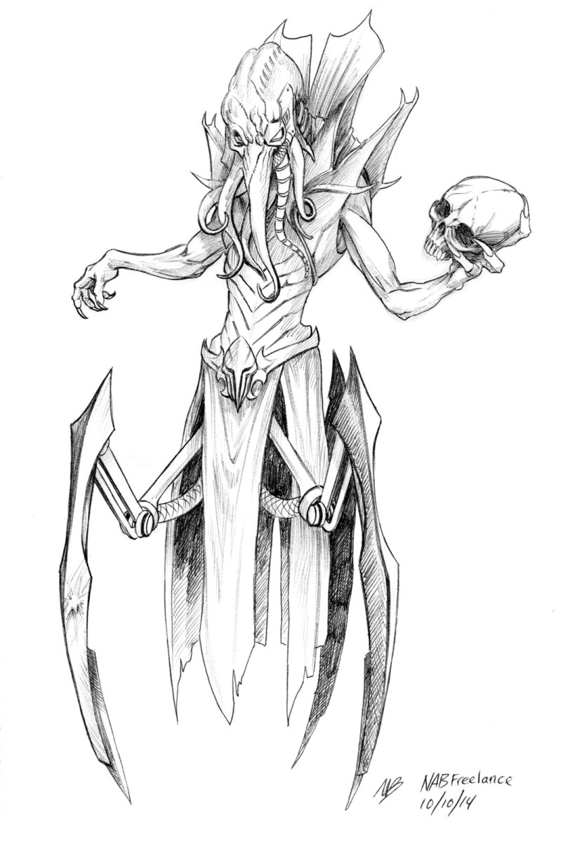 Mind Flayer commission Technoskald's